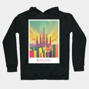 Spain - Barcelona's Majestic Sagrada Familia Hoodie